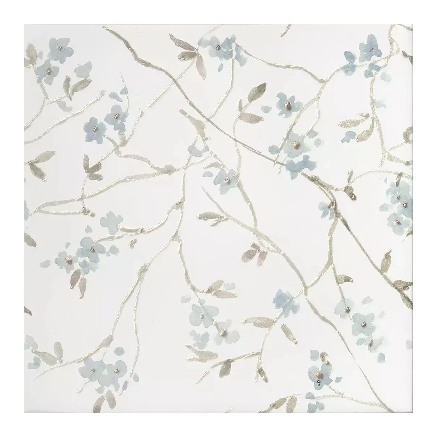 Декор Kerama Marazzi Весна 8 матовый голубой VT/D456/5009 20x20 см