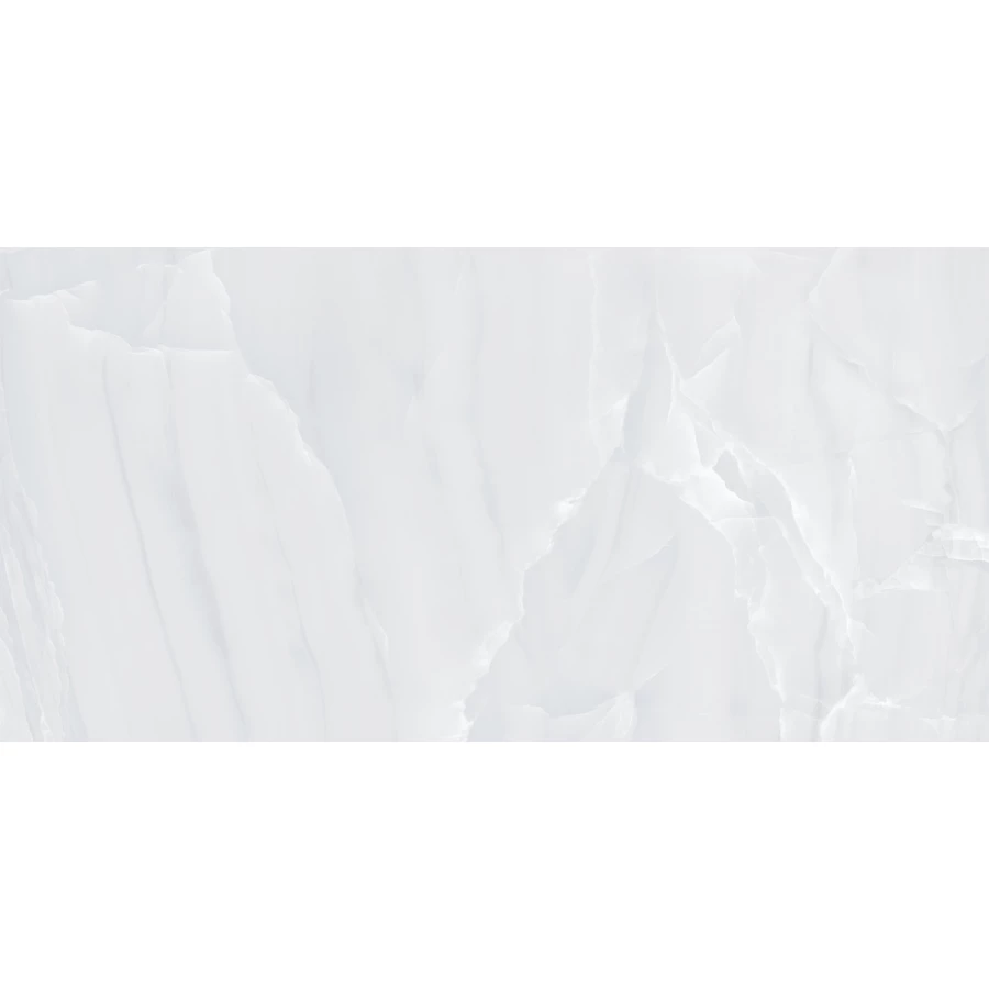 Керамогранит Kerranova Moroz I Solnce White Lapp полуглянцевый белый K-2090/LR/600x1200 120х60 см