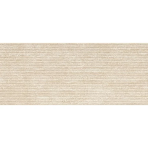 Плитка керамическая Atlas Concorde Италия Марвел 3Д Рид Травертин Сэнд / Marvel 3D Reed Travertine Sand Matte матовая бежевая AQ3R 50х120 см