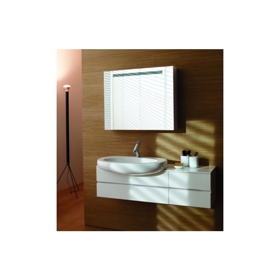 Раковина полувстраиваемая Laufen IL Bagno Alessi 8.1397.2.400.104.1 75x50 см