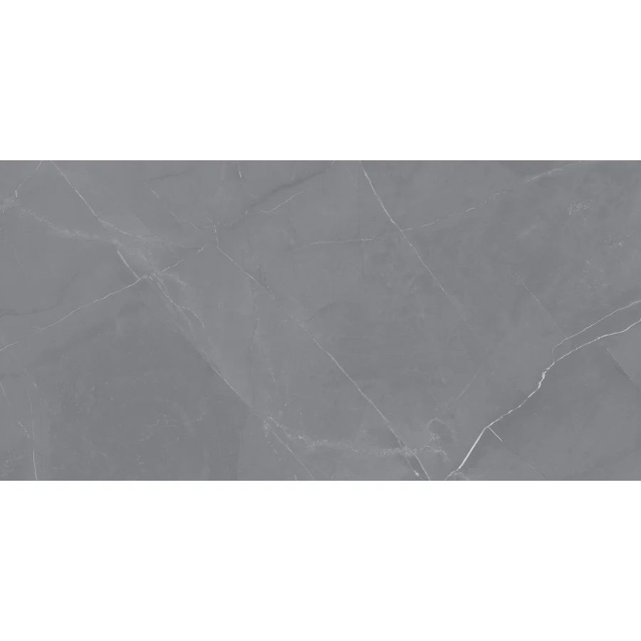 Керамогранит lamore Ceramic Gloss 60х120 Grigio Dark глянцевый серый 60/120-027 120х60 см