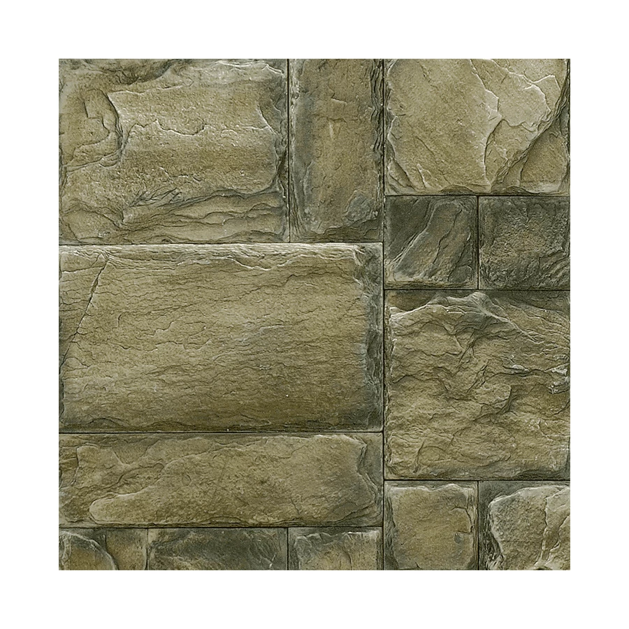 Искусственный камень Малахит Андорра 36-09 4,7-18,8х9,4-32,9х1,8-2,5 см