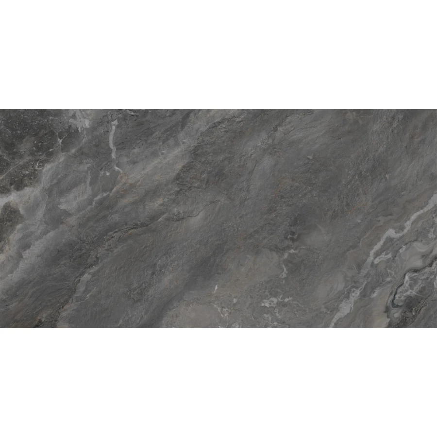 Керамогранит LCM Argenta Graphite матовый карвинг черный 60120RGE25M 120х60 см