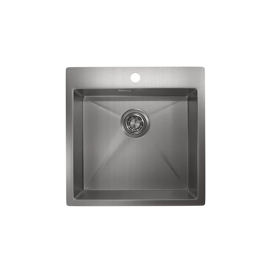 Кухонная мойка Granula 5151, сталь сатин