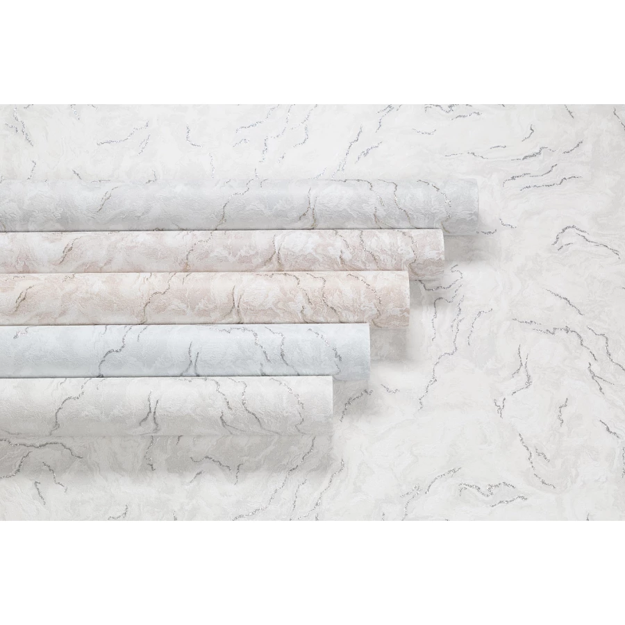 Обои флизелиновые Palitra Home HomeColor Palazzo серые HC31169-41 1.06х10.05 м