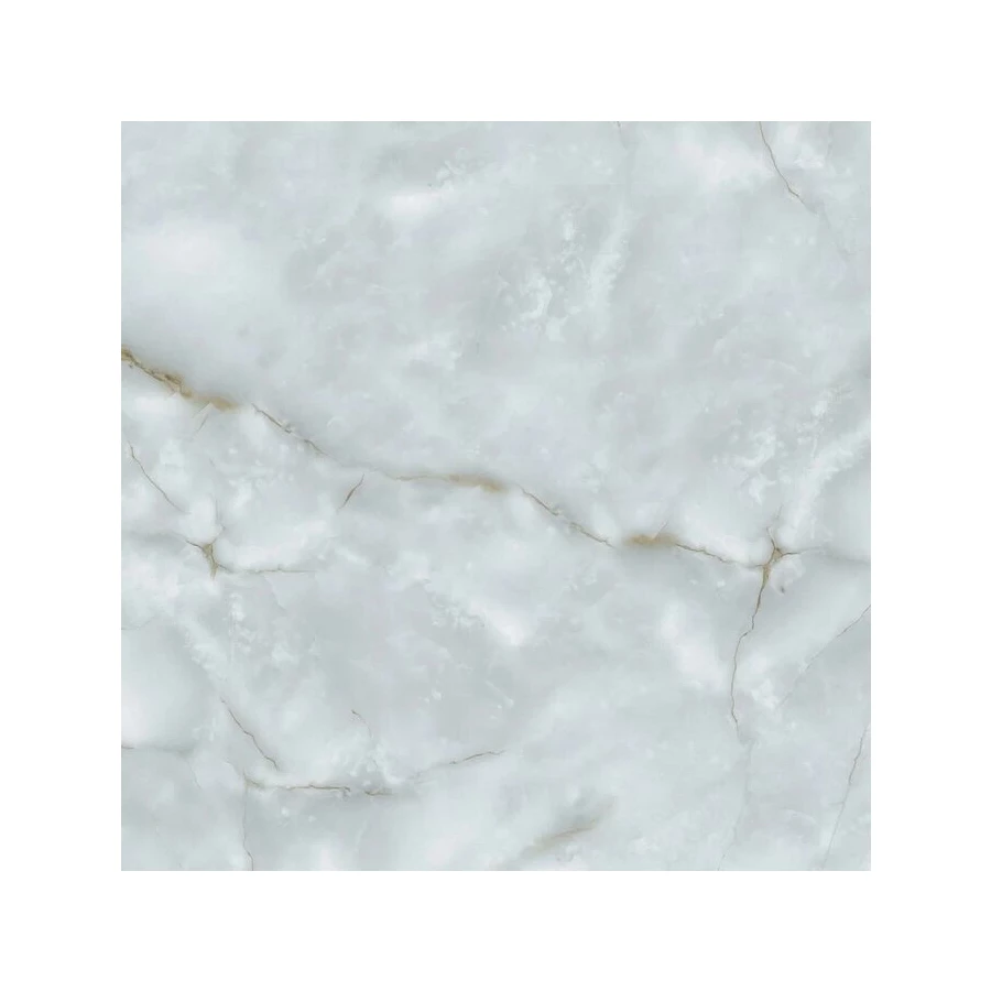 Керамогранит Planet Ceramics UK-770 глянцевый с золотом серый 80х80 см