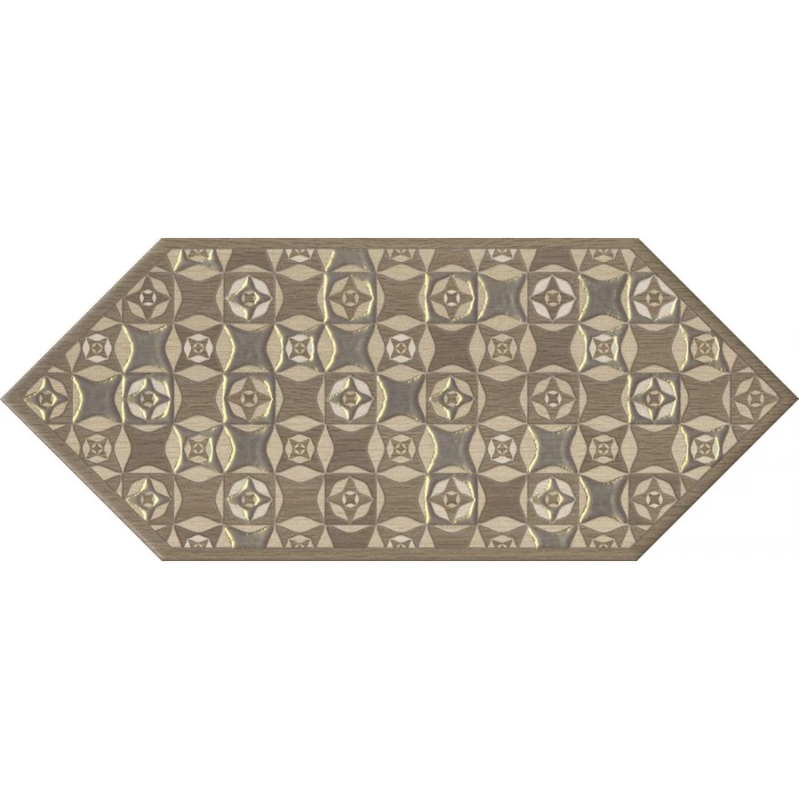 Декор Kerama Marazzi Монтиш 4 матовый бежевый HGD/A469/35016 34х14 см