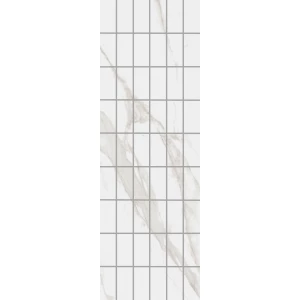 Декор чипсет Kerama Marazzi Алентежу обрезной матовый белый KMD2PTG007BR 89,5х30 см