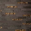 Мозаика Orro Mosaic Лава Блэк 50х20 100х20 матовая черная 30х30 см