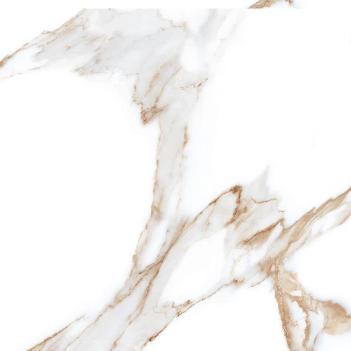 Керамогранит A-Ceramica Alex Calacatta Polished 7 mm глянцевый белый 60х60 см