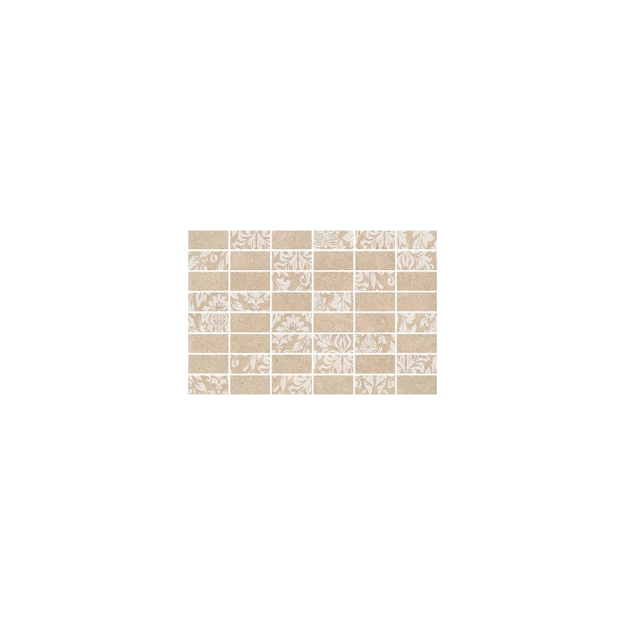Декор Kerama Marazzi Золотой пляж темный беж мозаичный MM8263 20х30
