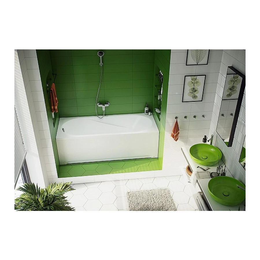 Акриловая ванна Aquatek Либерти Lifestyle BER170-0000001 170x70 см