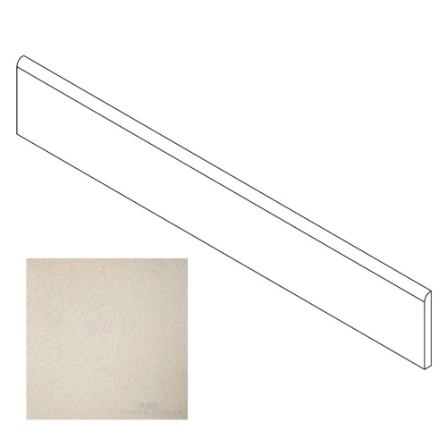 Плинтус Грани Таганая Техно с завальцовкой соль-перец коричнево-бежевый матовый GT301M 60х9,5 см