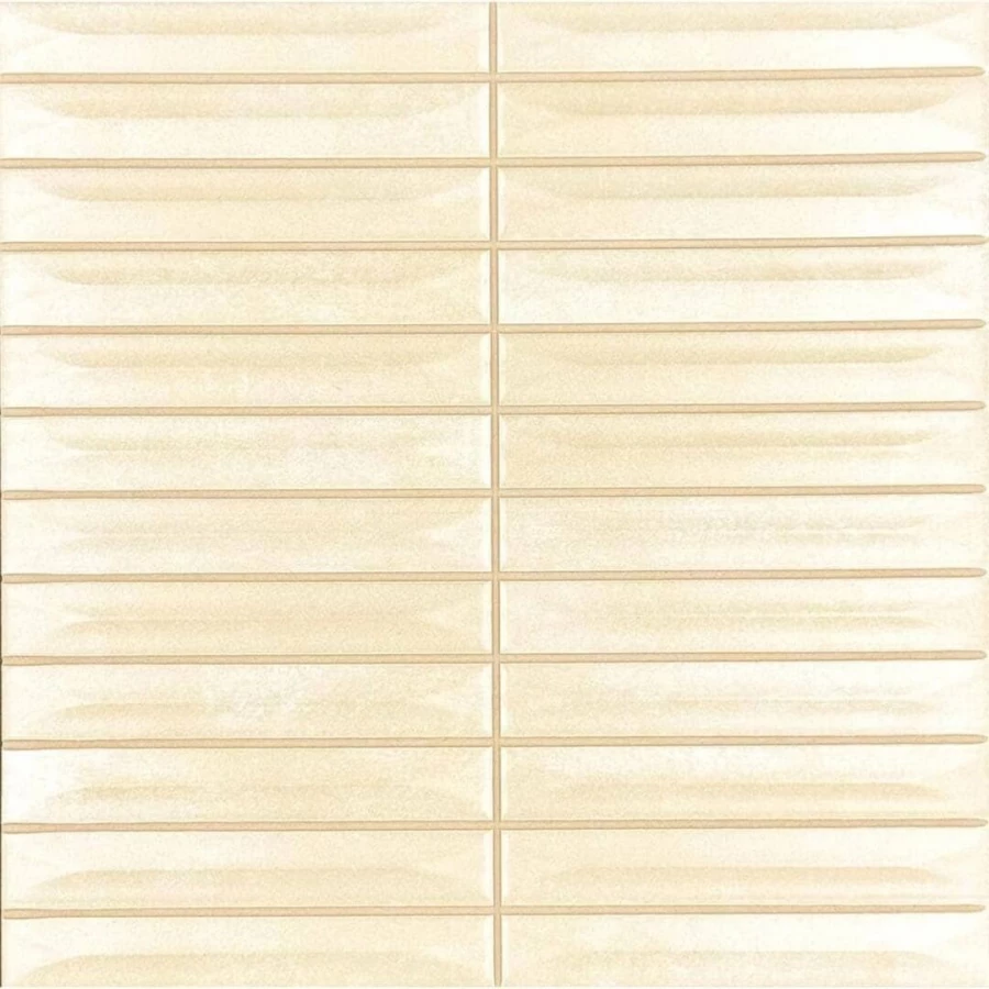 Плитка настенная Vilar Albaro Terre Arrow Beige 10х1,5 матовая бежевая 20х20 см