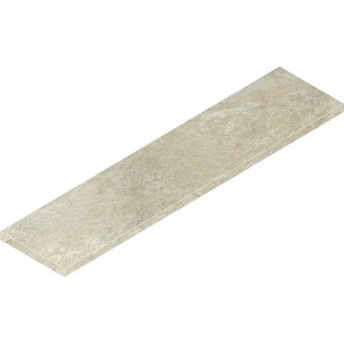 Ступень угловая левая из керамогранита Italon Магма Минерал матовая бежевая 620070002986 120х33 см