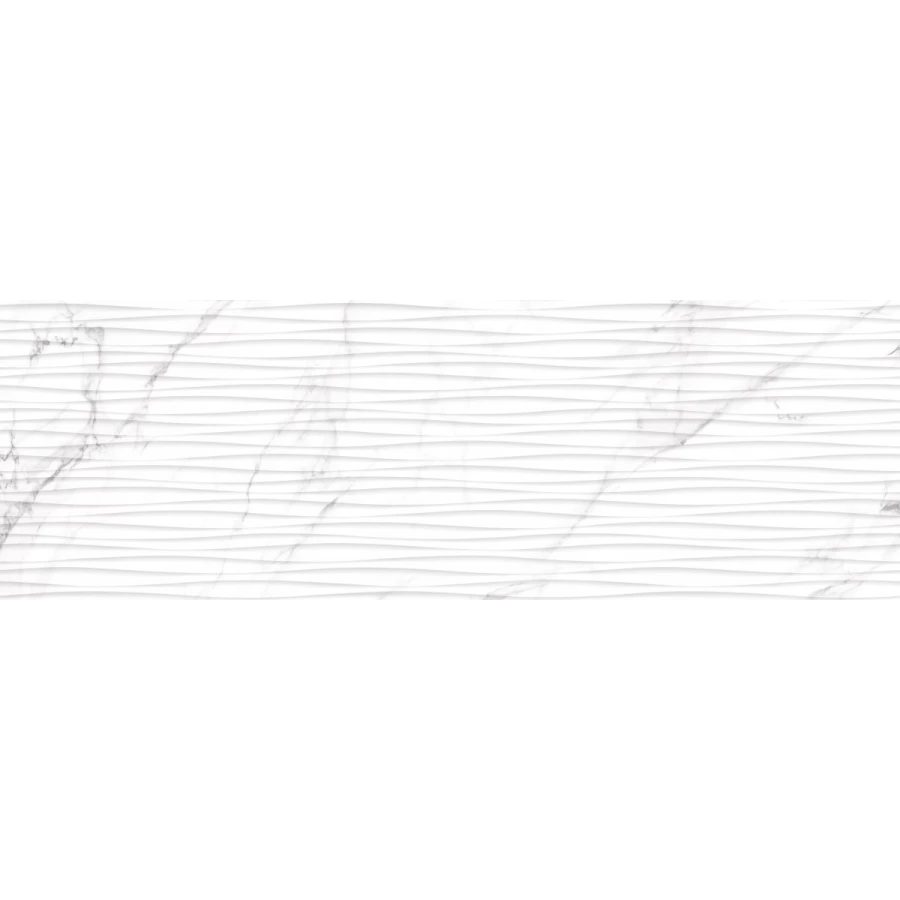 Плитка настенная Primavera Omnia White Decor 03 glossy DG03-03 90х30 см
