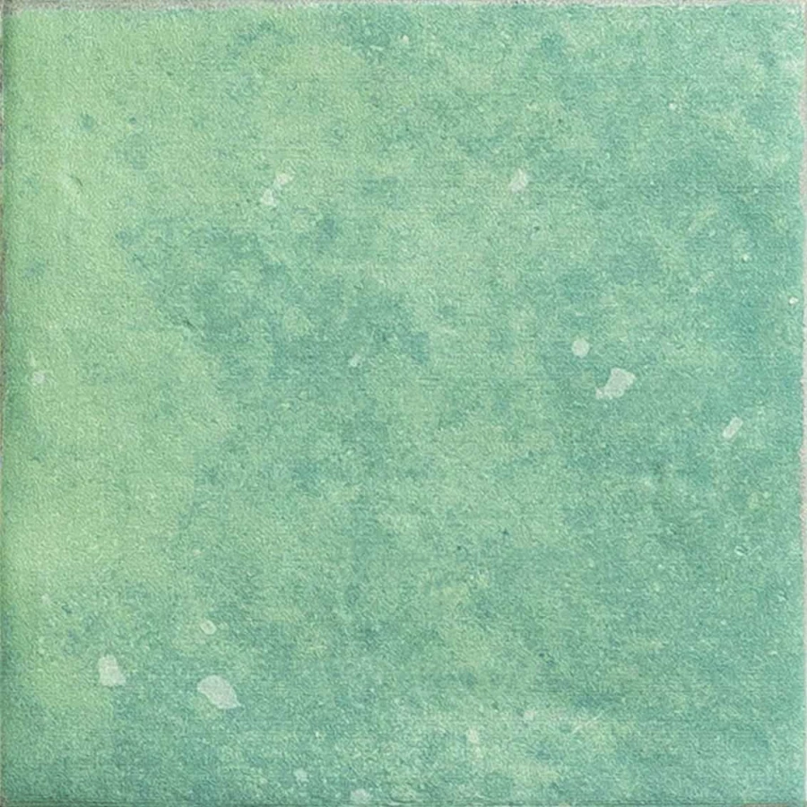 Керамогранит Nanda Tiles Марлов Сифоум / Marlow Seafoam полуматовый зеленый 11,5x11,5 см