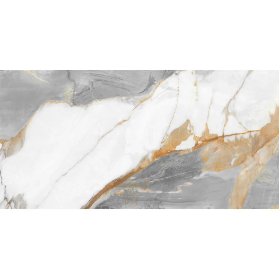 Керамогранит LCM Matrix Gray полированный 2 шт в уп 53,28 м в пал 60120MAX15P 120х60х0,7 см