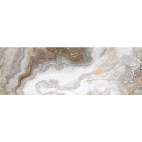 Плитка настенная Primavera Hypnose Grey B glossy GL10B 90х30 см