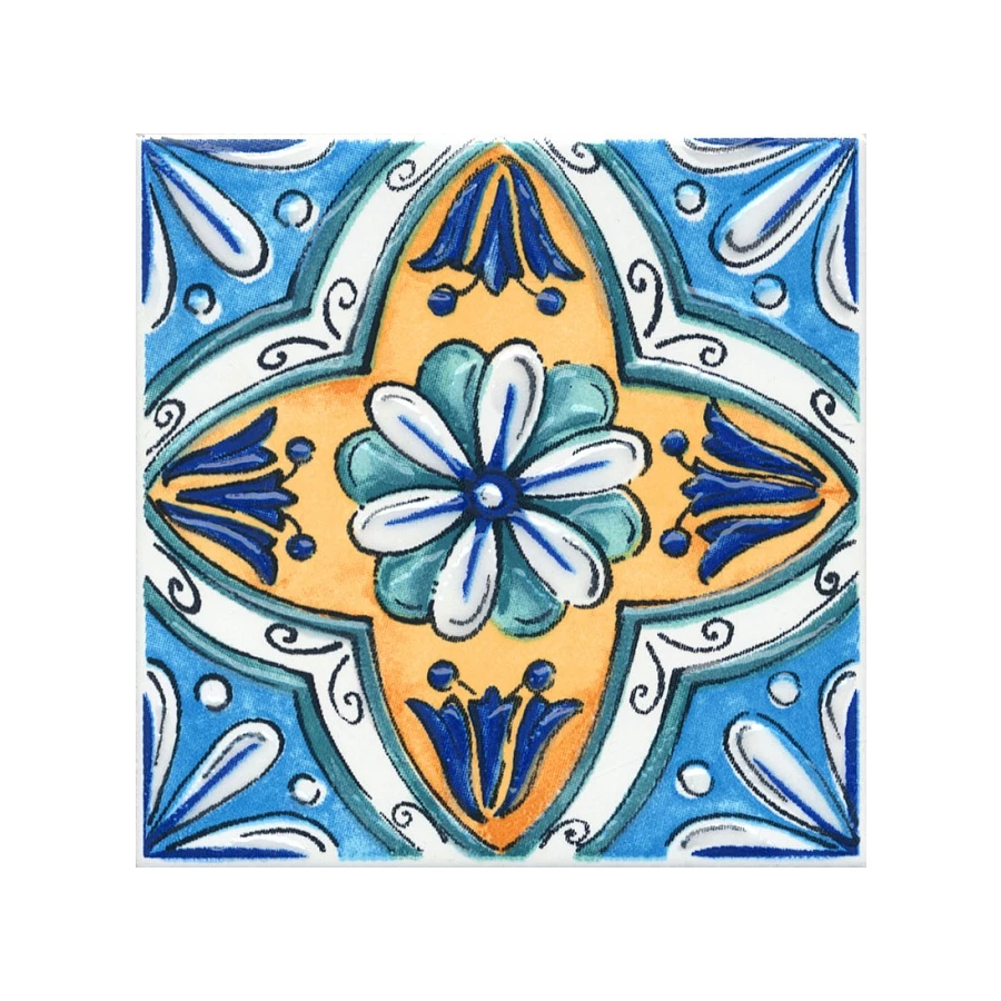 Вставка Kerama Marazzi Капри майолика 9,8х9,8