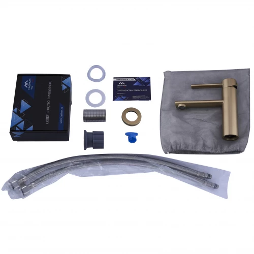 Смеситель Fashun для умывальника бронза A51134-21