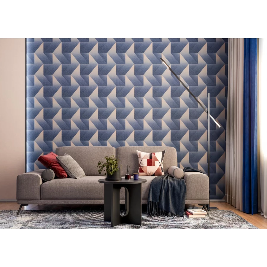 Обои флизелиновые Palitra Home Wow Effect HomeColor серые HC72264-41 1,06х10,05 м