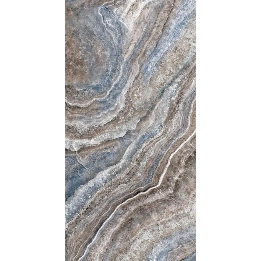 Керамогранит Decovita Zenit Blue Full Lappato глянцевый синий 300005207 120х60 см