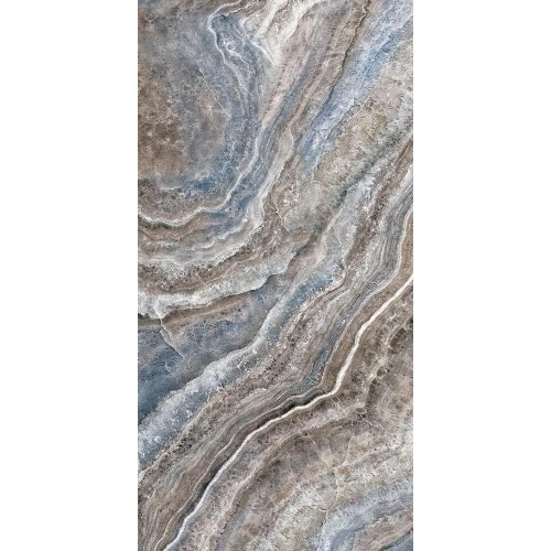 Керамогранит Decovita Zenit Blue Full Lappato глянцевый синий 300005207 120х60 см