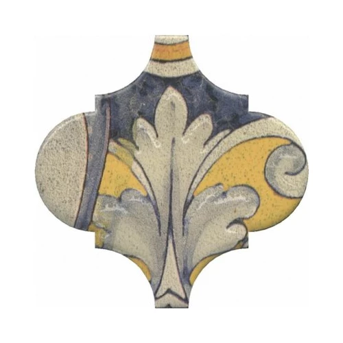 Декор Kerama Marazzi Арабески котто орнамент OP\A163\65000 6,5*6,5 см