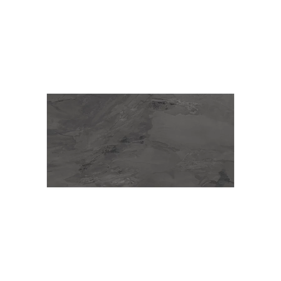 Керамогранит Eurotile Ceramica Slate Graphite Carving серый 7930138703180 120х60 см
