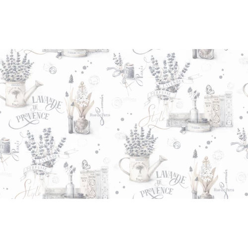 Обои флизелиновые Palitra Home HomeColor Lavande серые HC71985-14 1,06х10,05 м