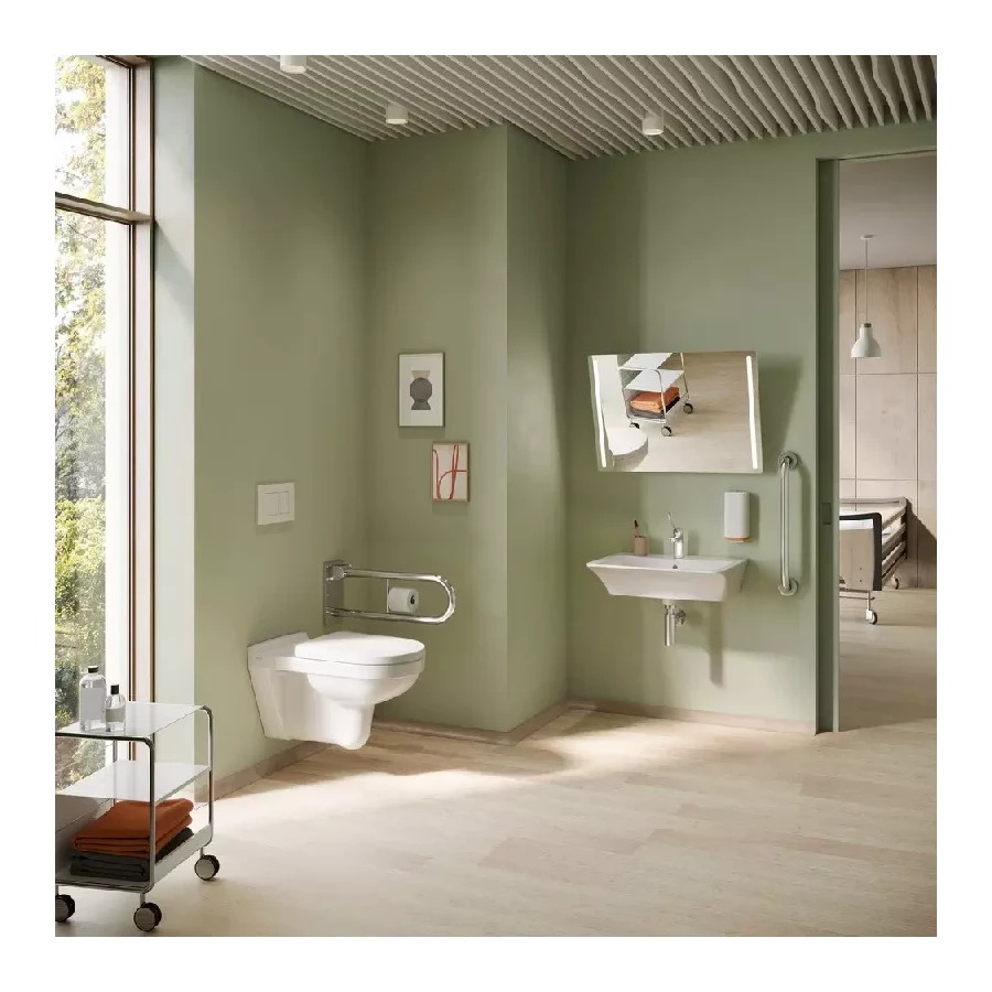 Унитаз Serel Asma подвесной безободковый с сиденьем с микролифтом 0426SC