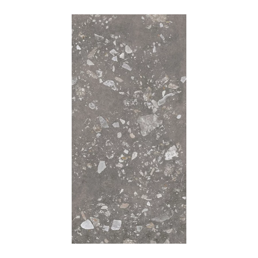 Керамогранит Pastorelli Ceramiche Yourself Dark Grey Bubble Rett матовый темно-серый P012207 120х60 см