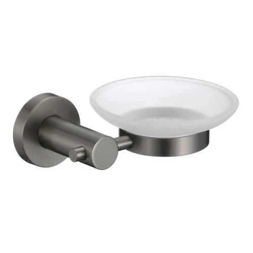 Мыльница Savol стеклянная с настенным держателем S-005659Q