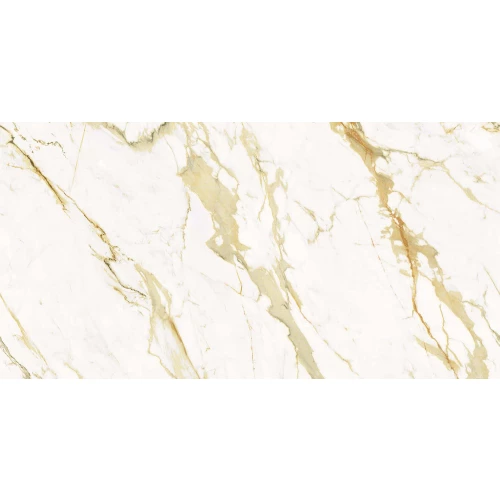 Плитка керамогранитная Azario Calacatta Royal Gold Carving H18004004G 120х60 см