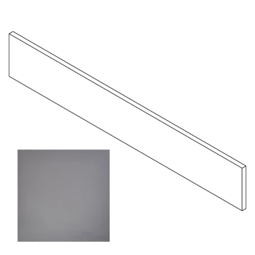 Плинтус Грани Таганая Профи антрацит матовый GT005M 120х9,5 см