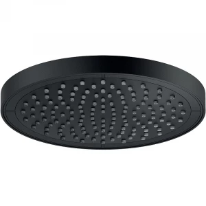 Верхний душ Nobili Rubinetterie Velvet black черный матовый AD139/10CBM 20 см