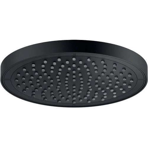 Верхний душ Nobili Rubinetterie Velvet black черный матовый AD139/10CBM 20 см