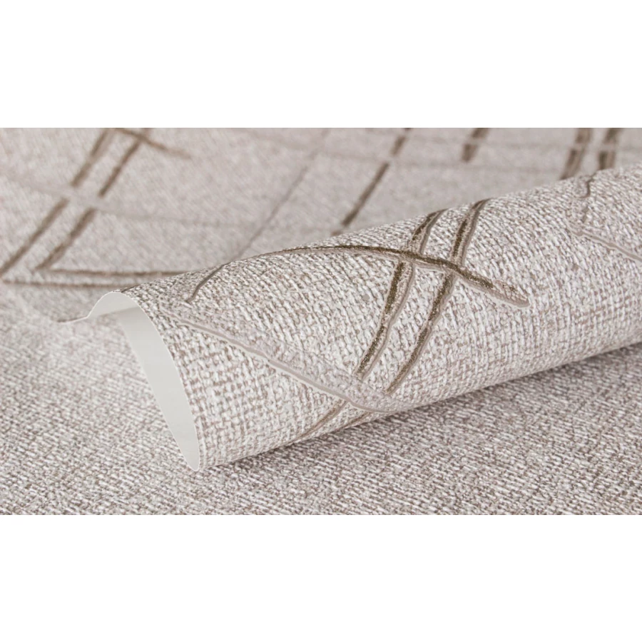 Обои виниловые Аспект Чарли бежевые 10122-28 0,53х10,05 м