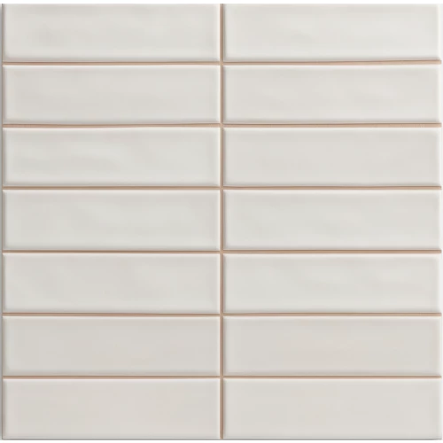 Плитка настенная Vilar Albaro WB Nairobi Sticks Off White белая 10х2,5 см