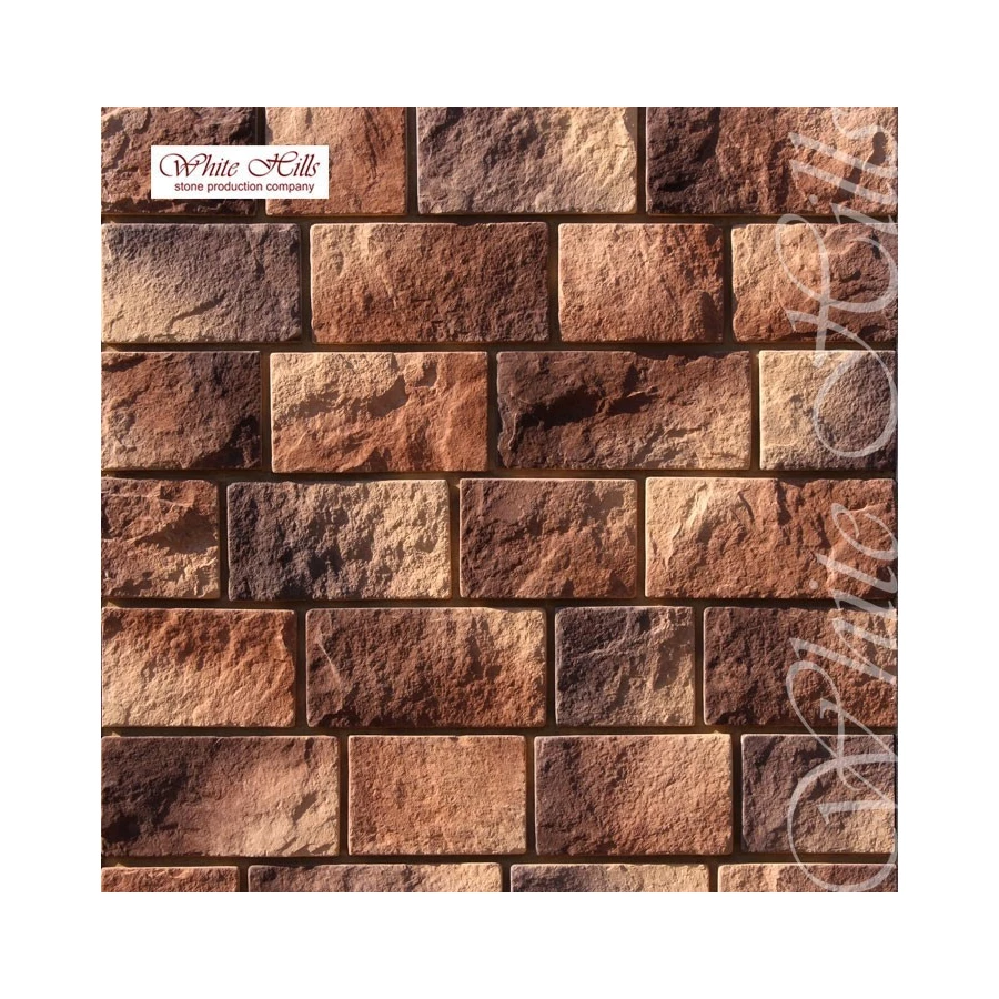 Искусственный камень White Hills Шинон 411-40 17,5 22,5 25 27,5 32х15х1,5-3 см