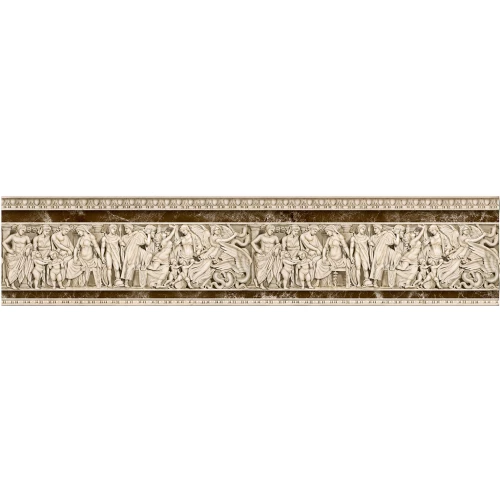 Бордюр InterCerama Emperador коричневый 50*11 см