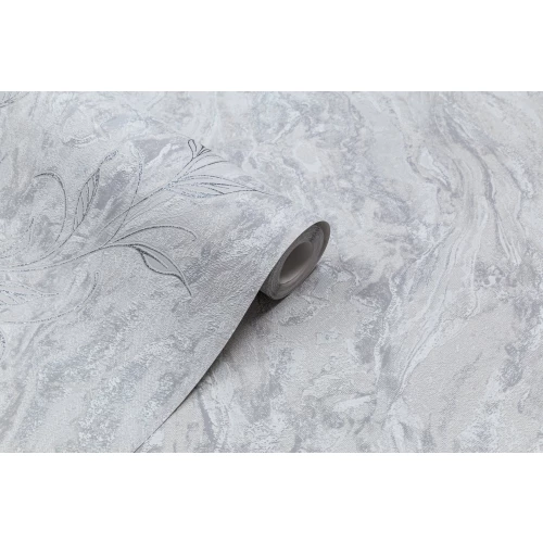 Обои бумажные Palitra Home Protect-Gracia серые HC11064-41a 0,53х10,05 м