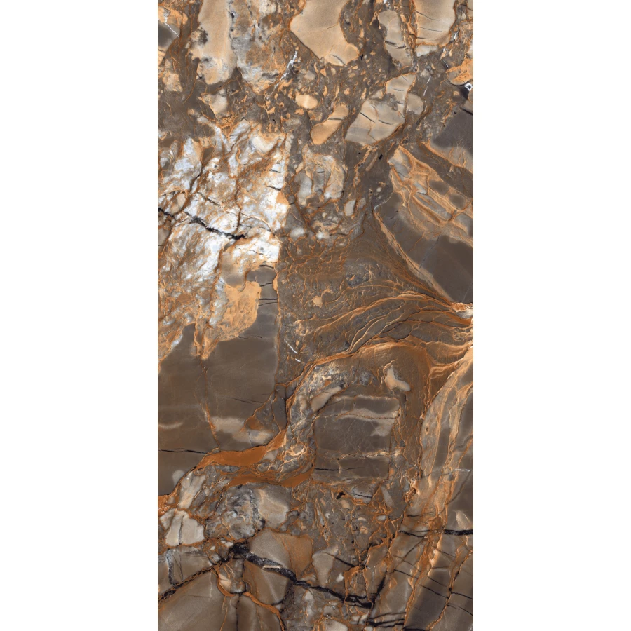 Керамогранит Maimoon Ceramica HG Glossy Aristo sepia 120х60 см