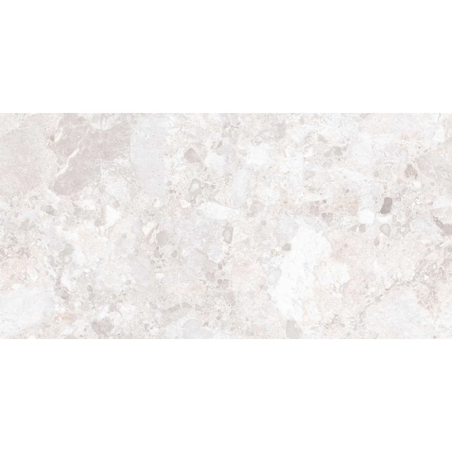 Керамогранит NT Ceramic Terrazzo White Creative 4D матовый белый NTTVL99847D 120х60 см