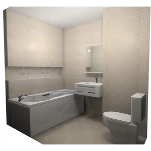 Плитка настенная Paradyz Emilly beige struktura 60х30 см