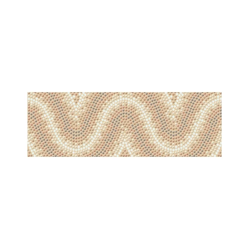 Бордюр напольный Cersanit Punto PU5E152 темно-бежевый 11х33