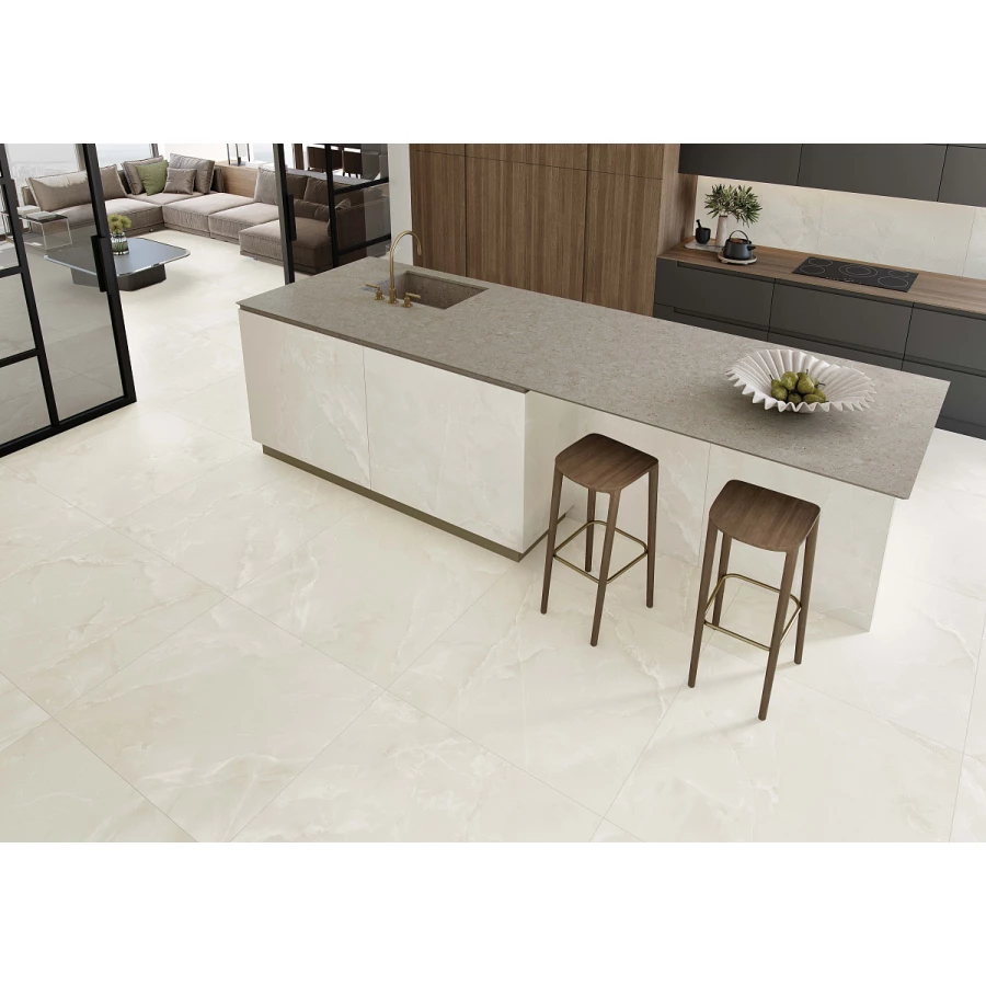 Керамогранит Stn ceramica P.E.Scarlet Soft Ivory Matt Rect 100х100 см