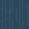 Обои флизелиновые Palitra Trend Trend Lines синие TC72376-64 1,06х10,05 м