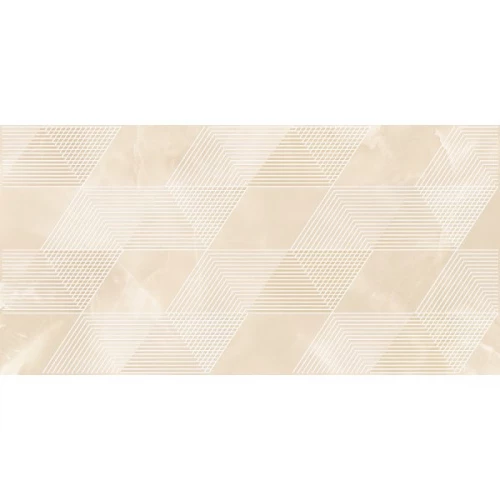 Декор Azori Opale beige geometria 589032001 63х31,5 см